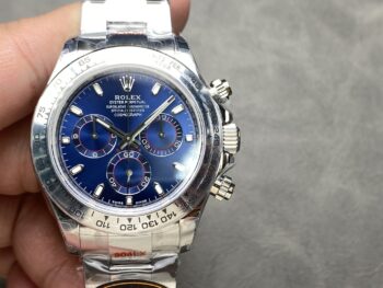 ROLEX DAYTONA 116508 Blue 904L Stainless Steel CAL.4130