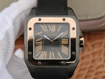 Cartier Santos 100  Pink Gold  - 1:1 Superclone