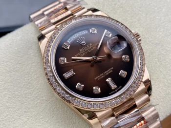 Day Date Rolex Weekly Journal 36mm 18K Gold Plated