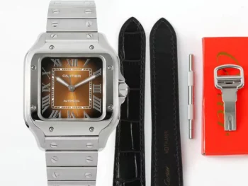 Cartier Santos Cartier Brown Superclone