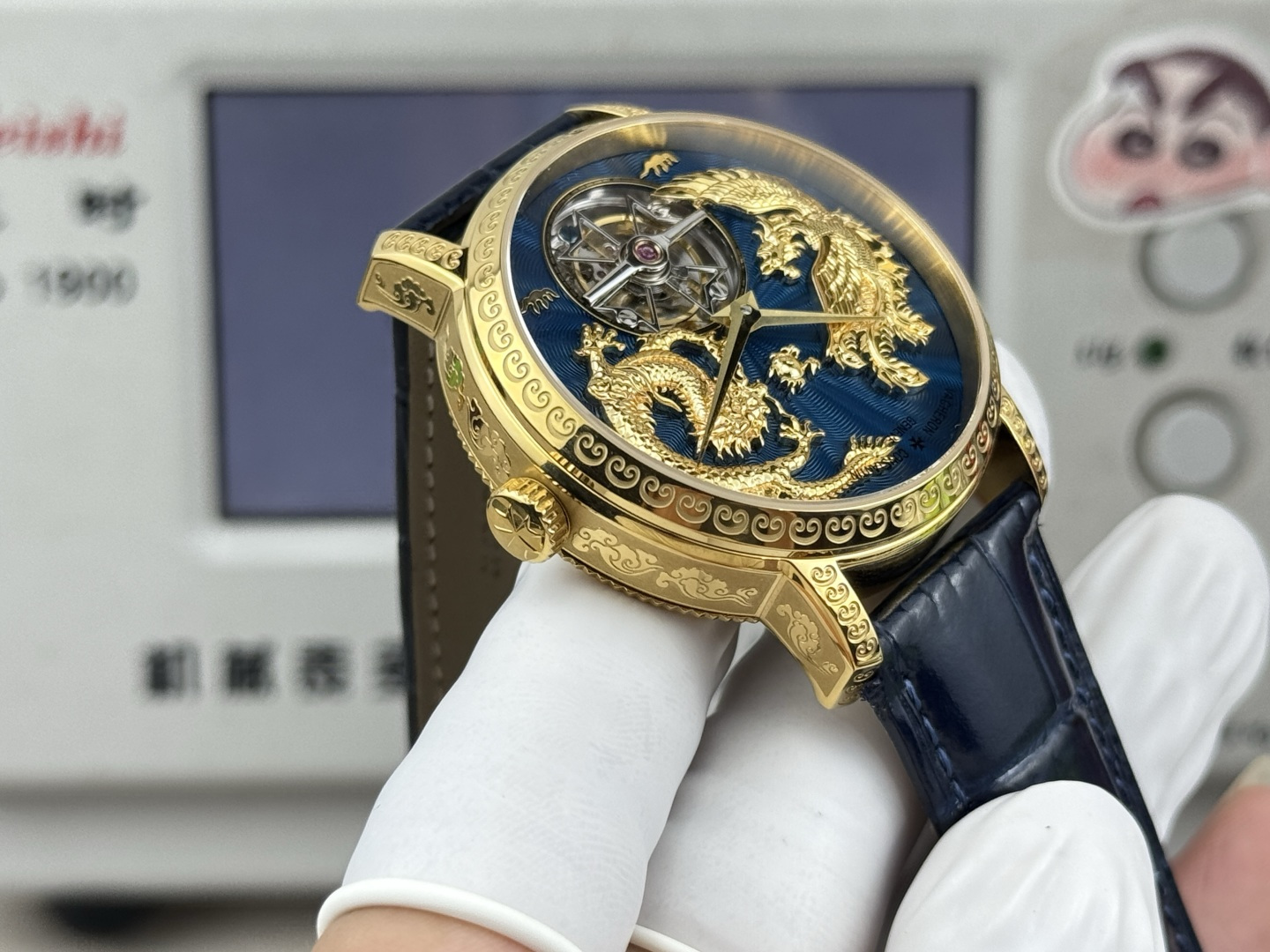 Vacheron Constantin Traditionnelle Rose-gold tone Black dial 41 mm Tourbillon Manual-wind ANT Factory Configuration F516B2 1:1 Superclone