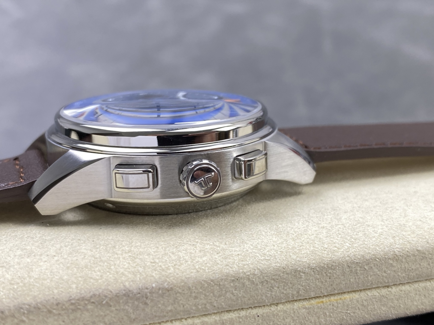 Jaeger-LeCoultre Polaris Stainless steel 42 mm Chronograph KR Factory Configuration 46D2F9 1:1 Superclone