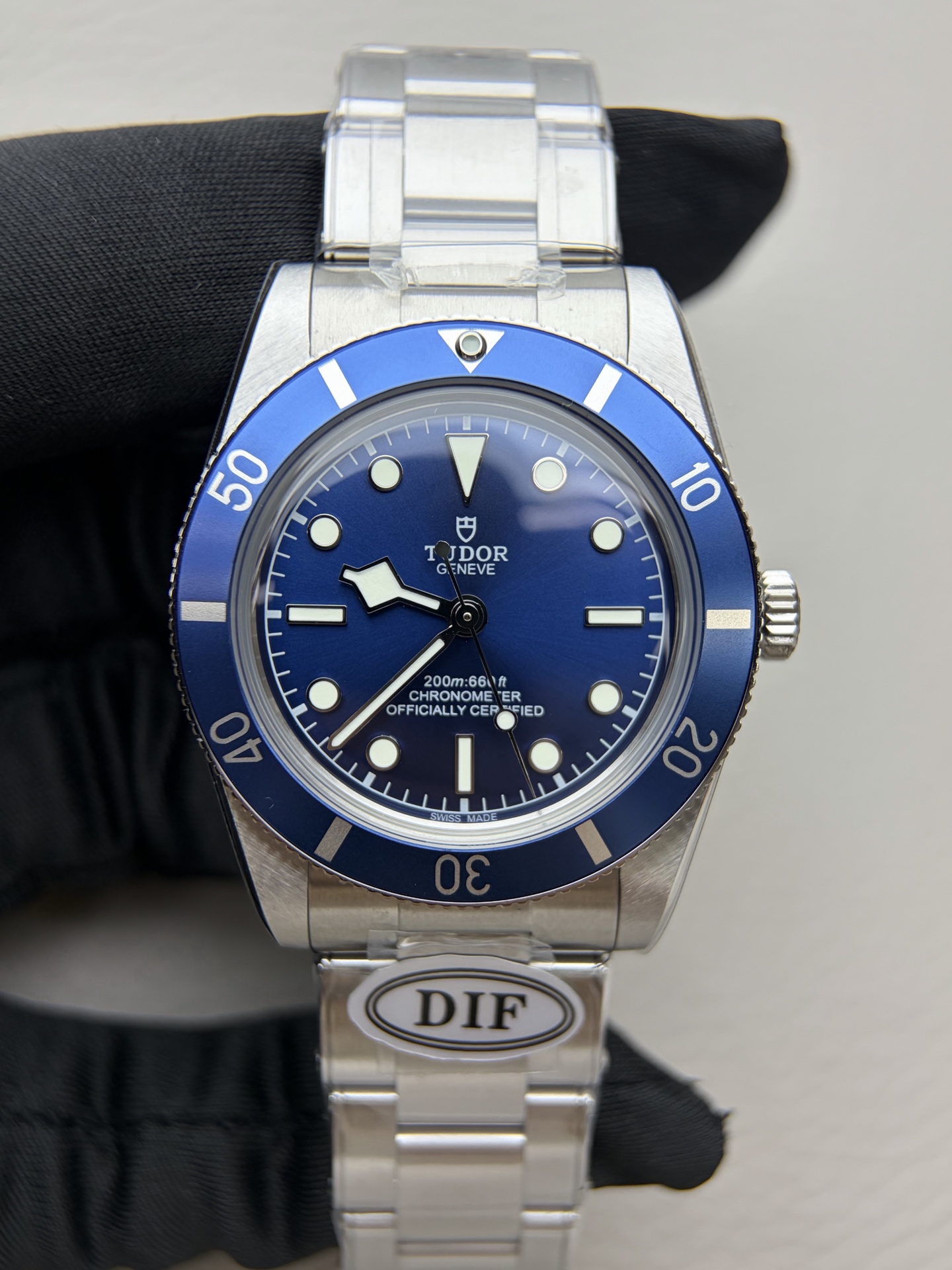 Tudor Black Bay Blue dial 37 mm Configuration A78E35 1:1 Superclone