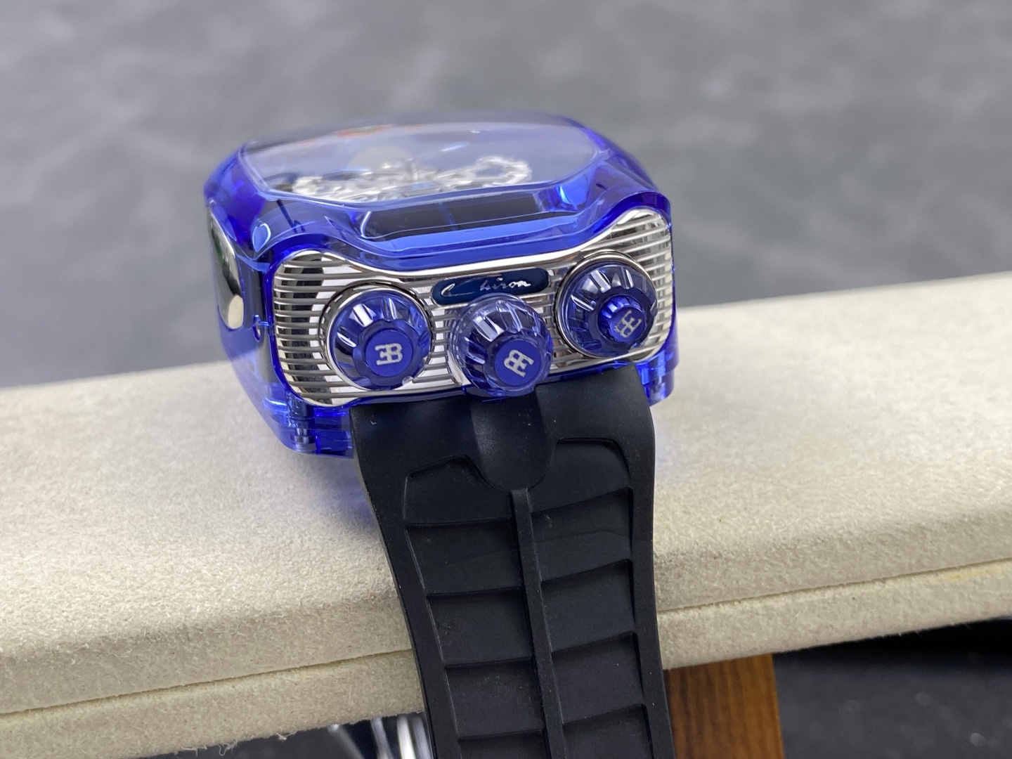 Jacob & Co. Bugatti Chiron Platinum Configuration B6FBD9 1:1 Superclone