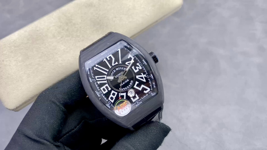 Franck Muller Vanguard V45 Carbon composite 45 mm ABF Factory Configuration 519DAF 1:1 Superclone