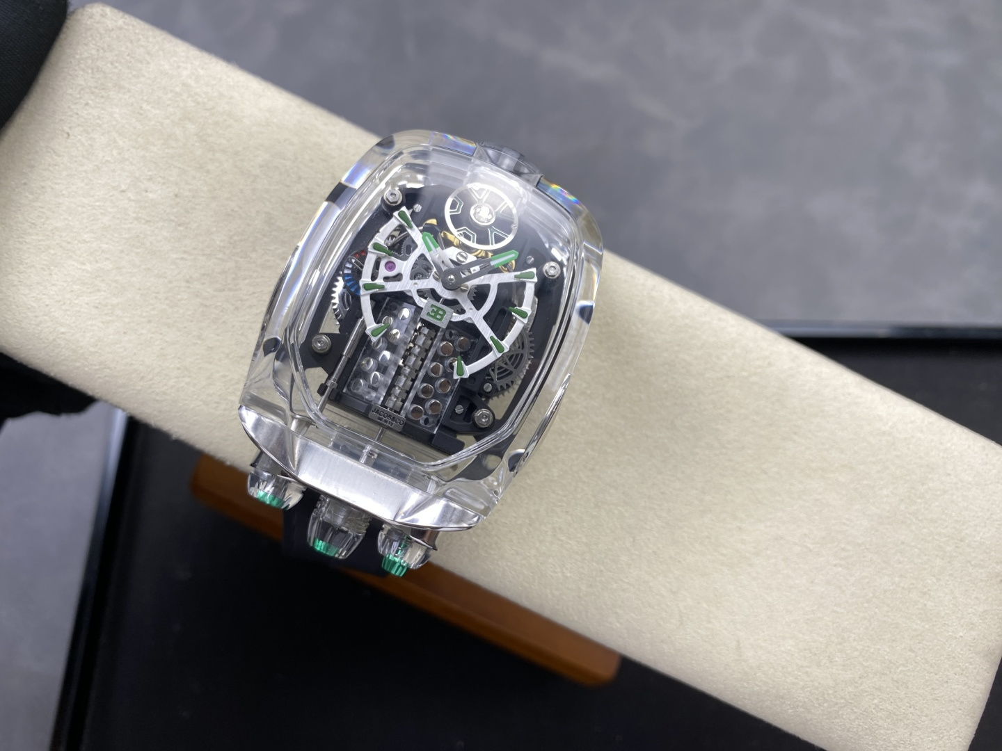 Jacob & Co. Bugatti Chiron Platinum Configuration 10FB7C 1:1 Superclone