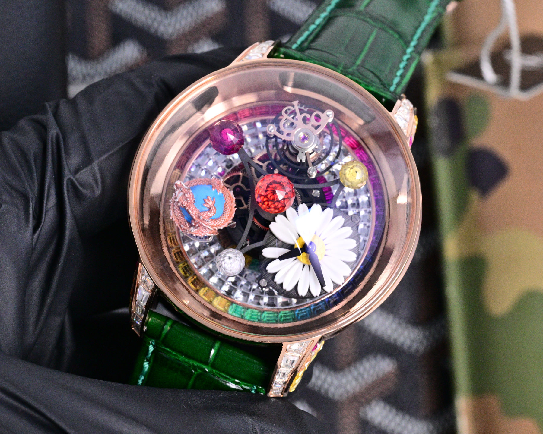 Jacob & Co. Astronomia Rose-gold tone 47 mm Tourbillon Configuration 97A316 1:1 Superclone