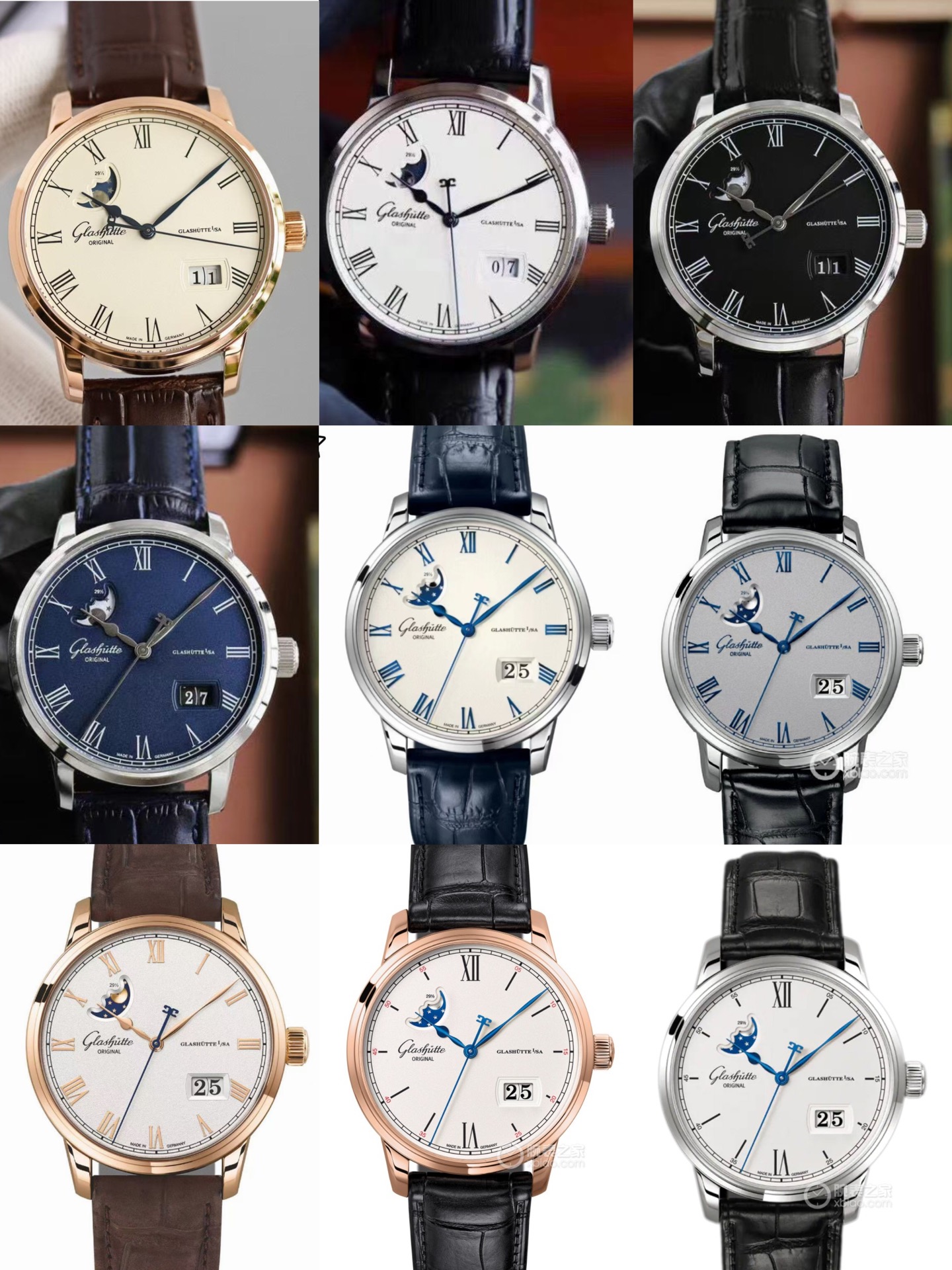 Glashütte Original Senator White dial 1:1 Superclone