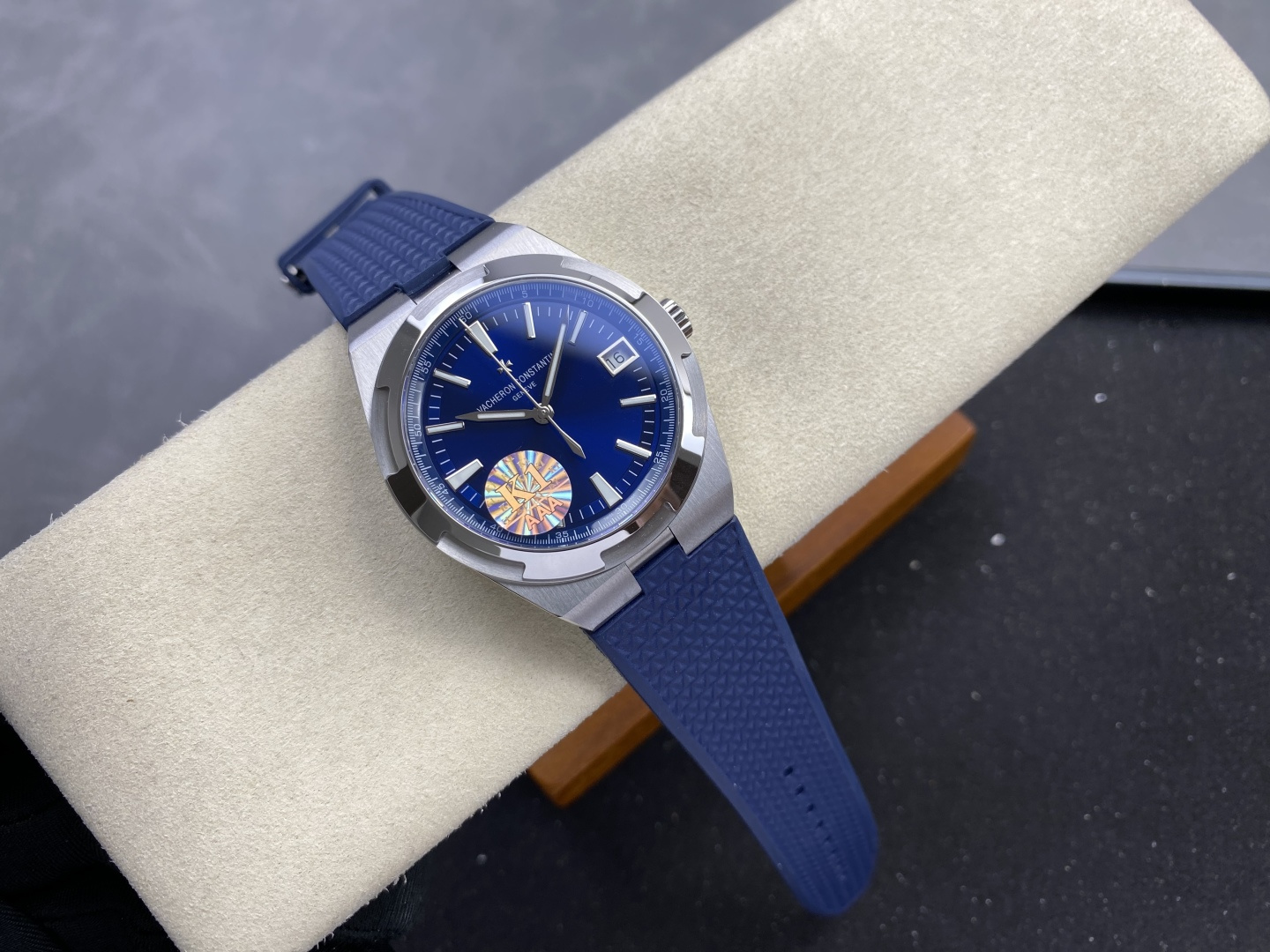 Vacheron Constantin Overseas 4500V Stainless steel Rose Stainless-steel bracelet K1 Factory Configuration 3A012E 1:1 Superclone