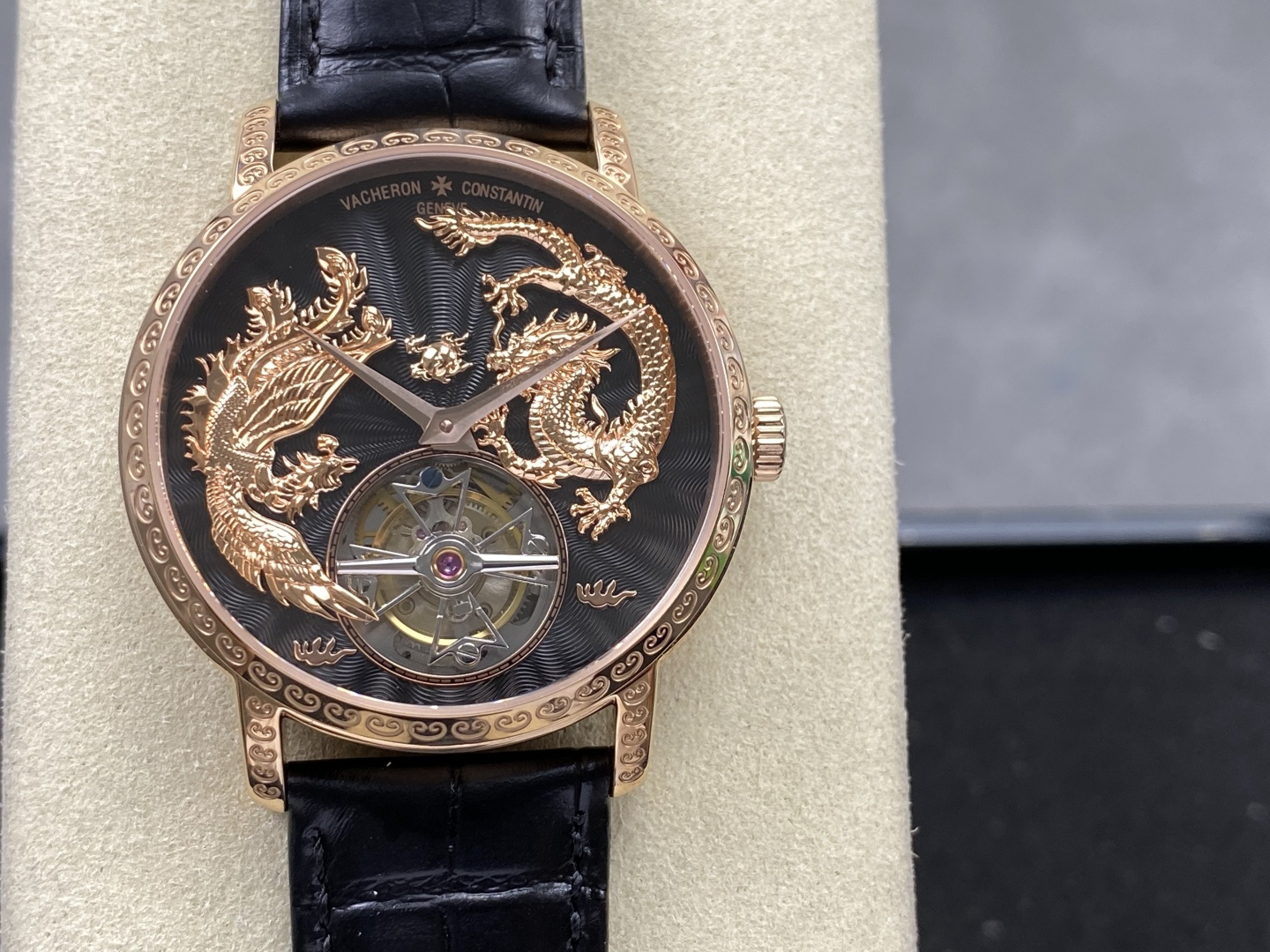 Vacheron Constantin Dragon Phoenix Tourbillon 1:1 Superclone — 700389