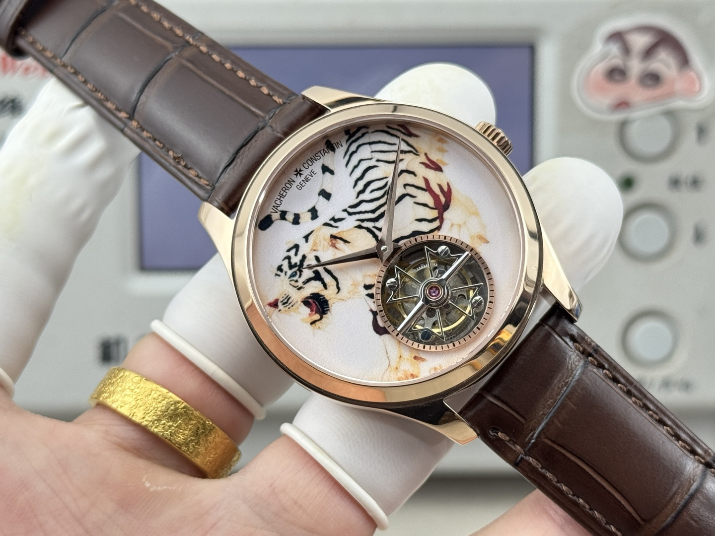 Vacheron Constantin Overseas 42 mm Tourbillon Manual-wind ANT Factory Configuration 6108C9 1:1 Superclone