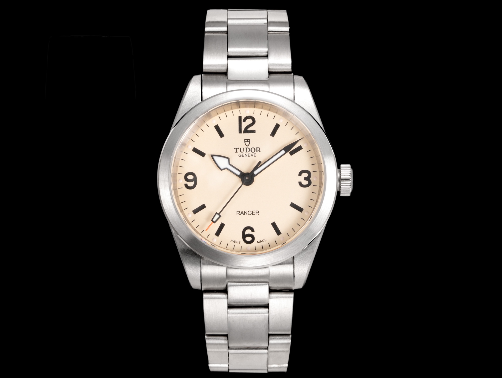 Tudor Ranger watch – 39mm steel case, Beige domed dial – m79950-0008 1:1 Superclone