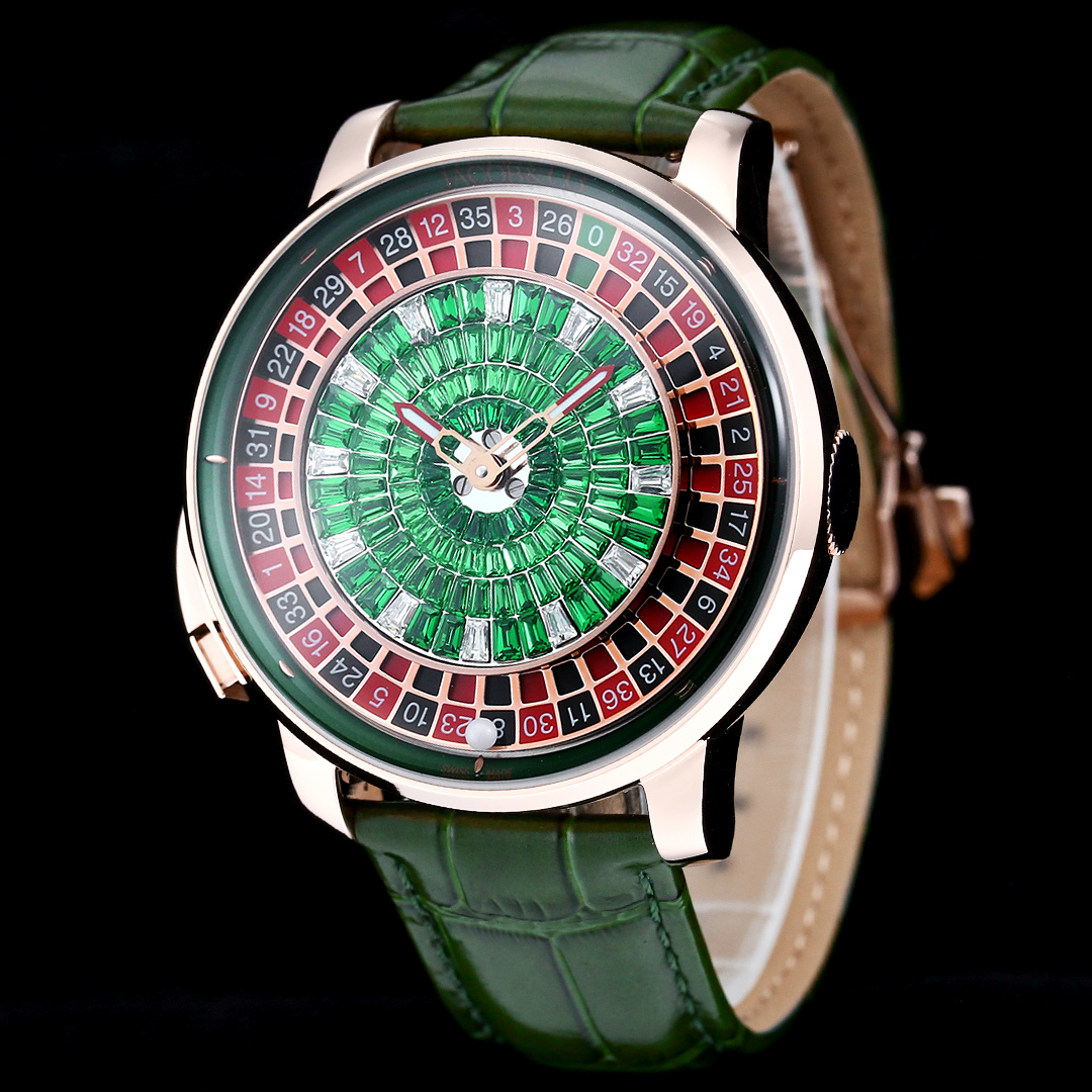 Jacob & Co. Casino Tourbillon Ceramic 44 mm Configuration 8B37B5 1:1 Superclone