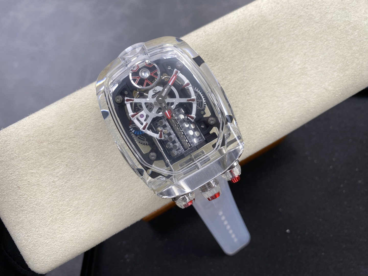 Jacob & Co. Bugatti Chiron Platinum Configuration 69DCCE 1:1 Superclone